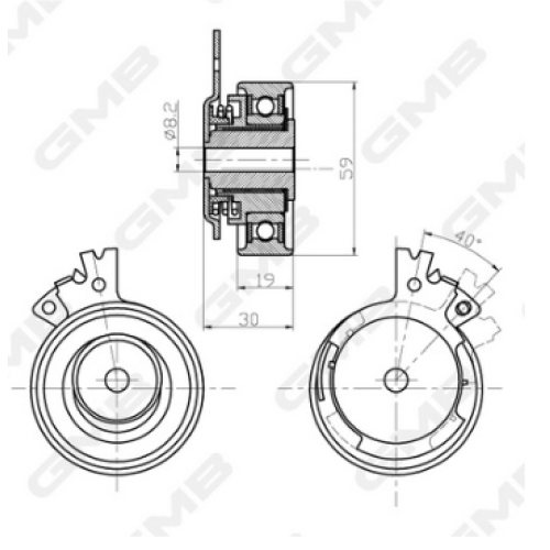 TIMING BELT TENSIONER OPEL CHEV DAEWOO TIMING BELT TENSIONER OPEL CHEV DAEWOO